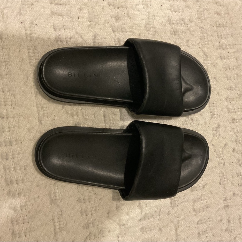 Billini Black Slide Sandals